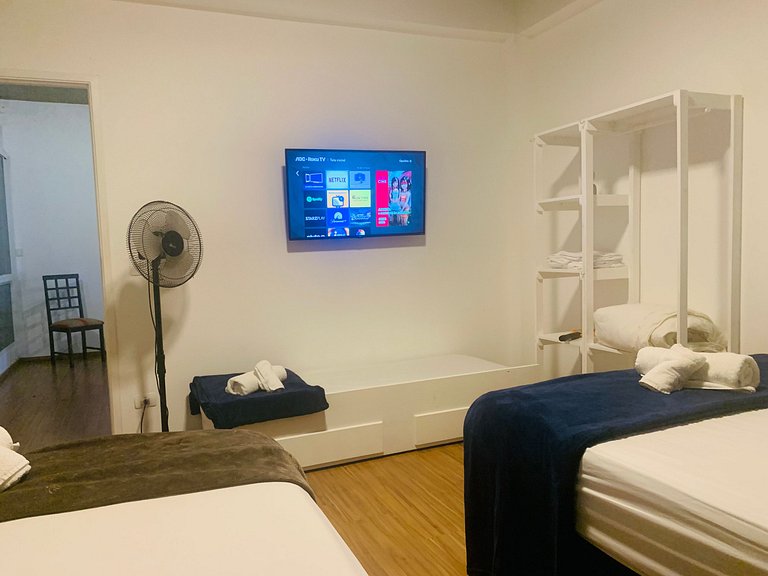 Hospedaje para hasta 7 personas en Morumbi | 2 habitaciones