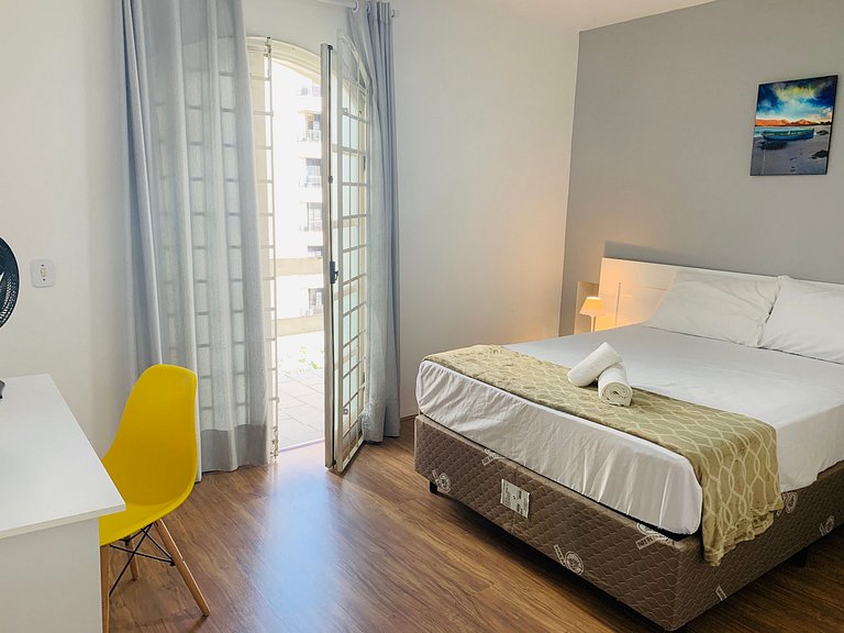 Habitación Familiar con 2 Dormitorios Privados en Morumbi
