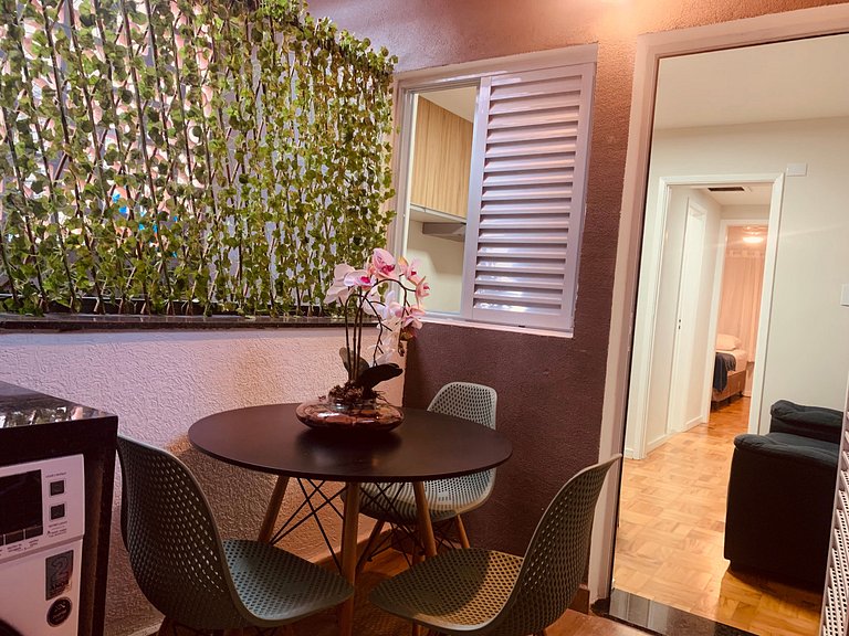 Studio with Private Bedroom for 4 | Morumbi | Mundi