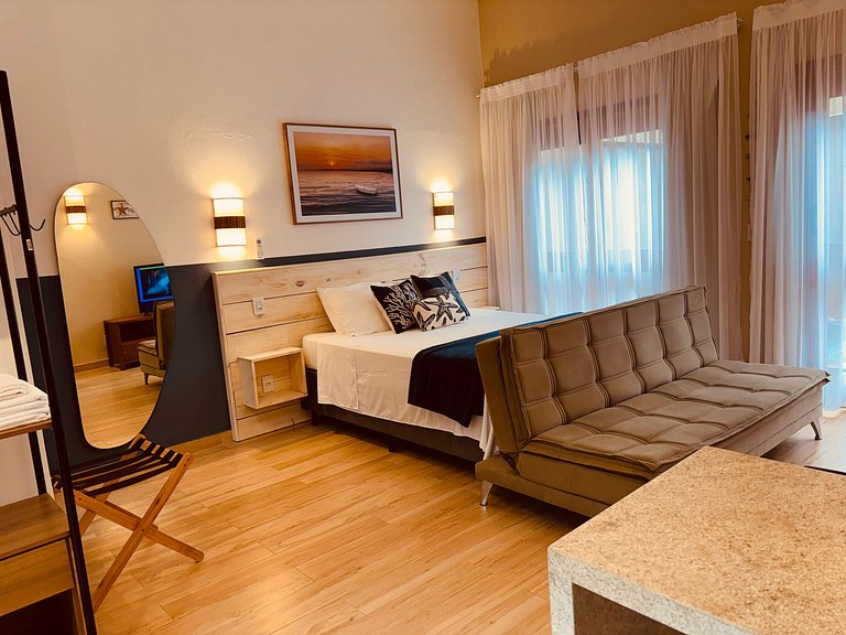 Studio Praia Peruibe (couples and families)
