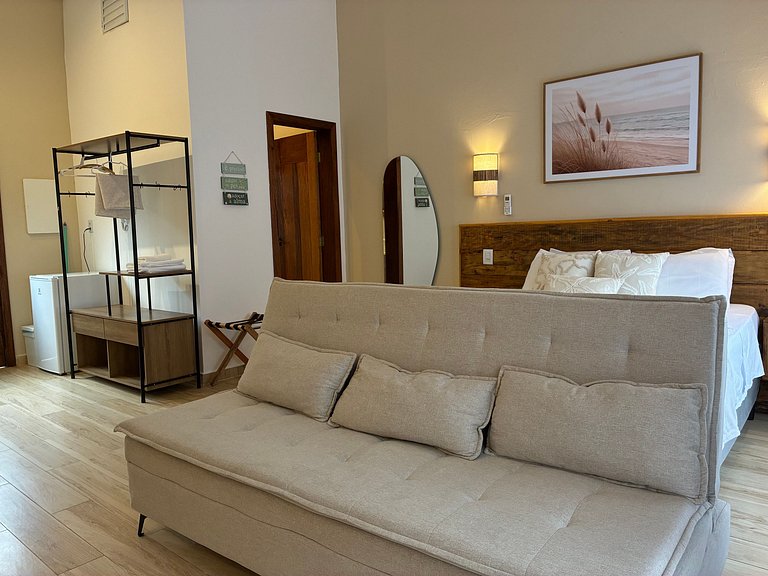 Mundi Studios Peruíbe (Just 60m from the Beach)