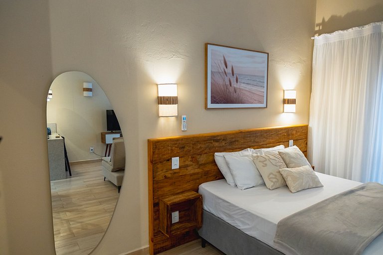 Mundi Studios Peruíbe (Just 60m from the Beach)