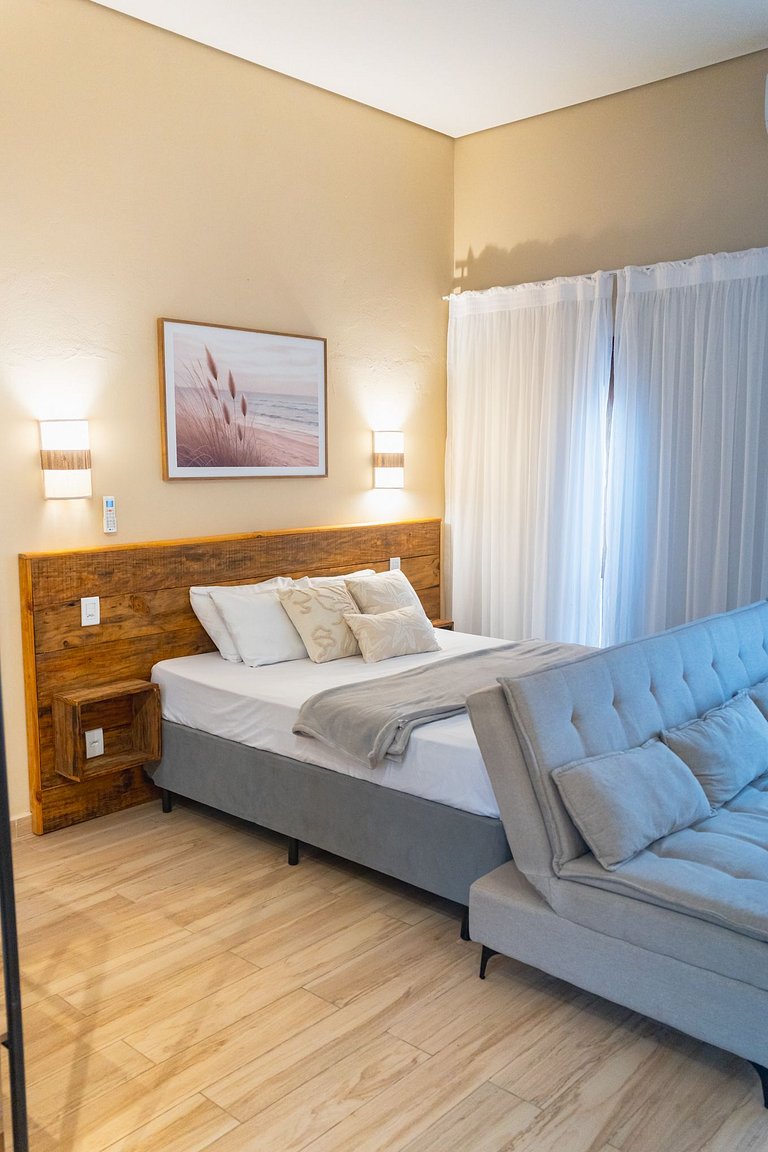 Mundi Studios Peruíbe (Just 60m from the Beach)