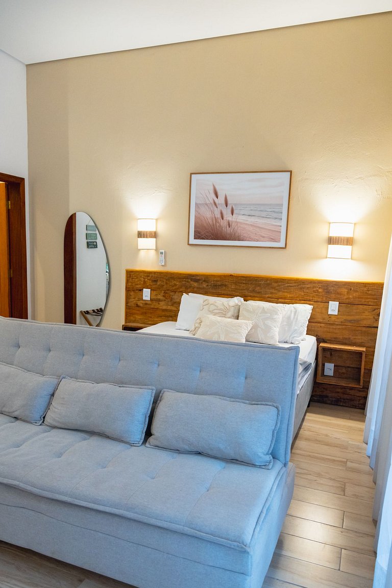 Mundi Studios Peruíbe (Just 60m from the Beach)