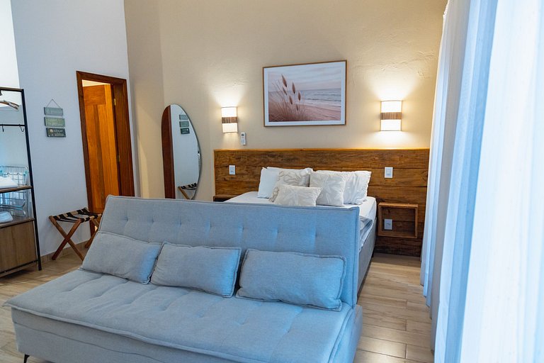 Mundi Studios Peruíbe (Just 60m from the Beach)