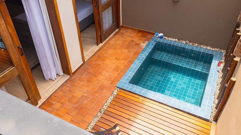 Studio em Peruíbe Confortável, Piscina, Wi-Fi, 60m da Praia