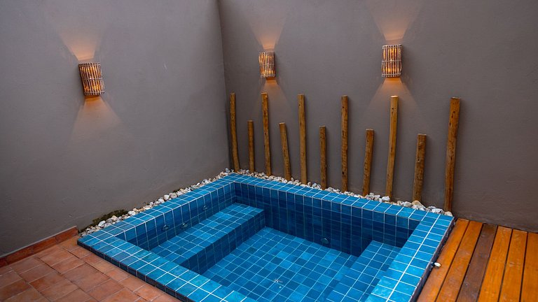 Studio em Peruíbe Confortável, Piscina, Wi-Fi, 60m da Praia