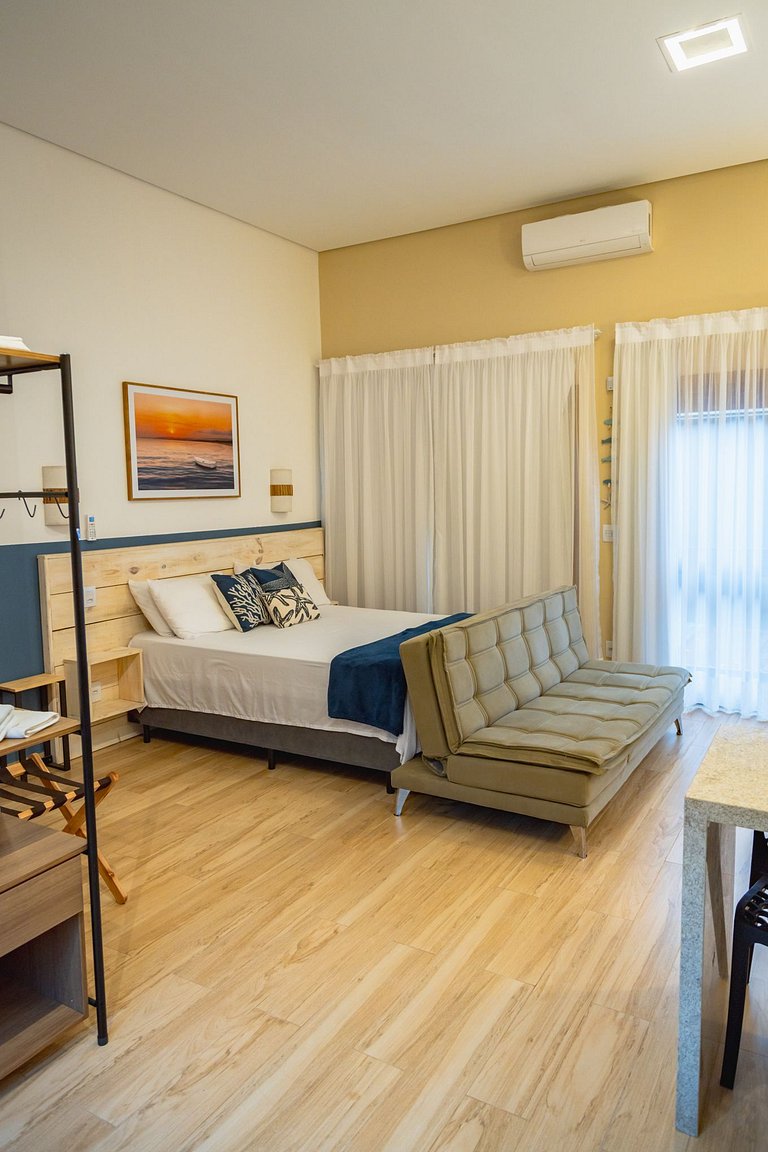 Studio Praia Peruibe (couples and families)