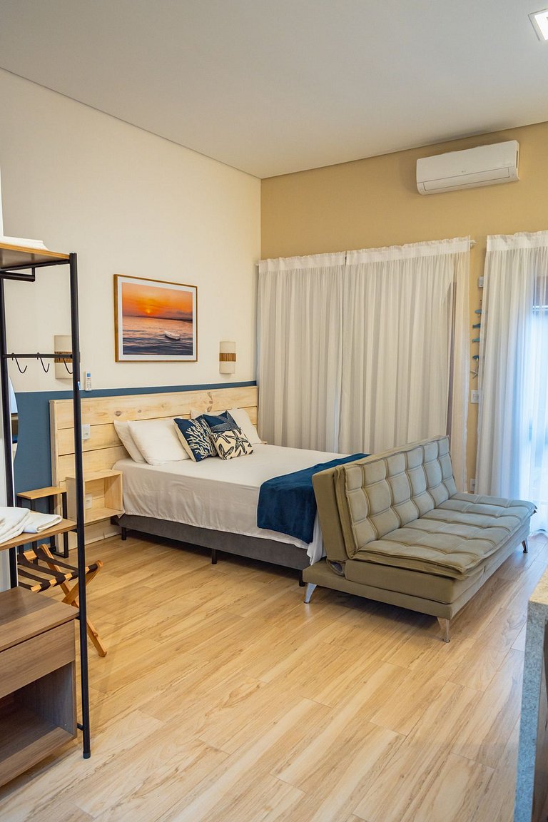 Studio Praia Peruibe (couples and families)