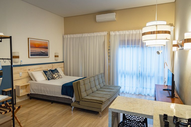 Studio Praia Peruibe (couples and families)