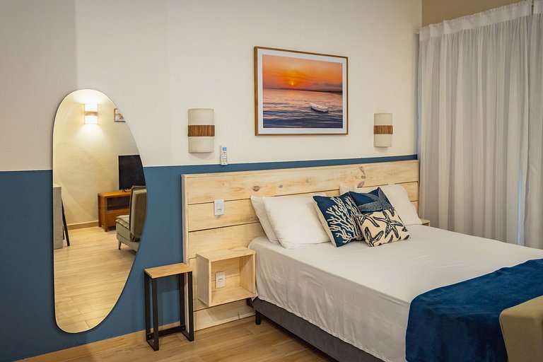 Studio Praia Peruibe (couples and families)