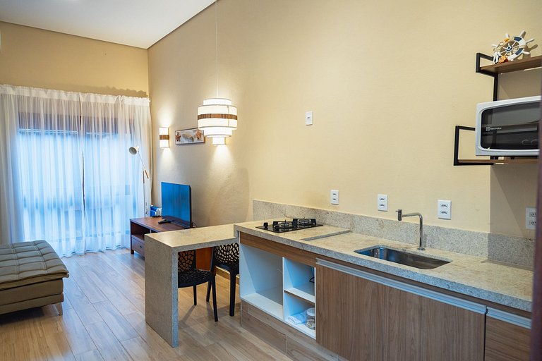 Studio Praia Peruibe (couples and families)