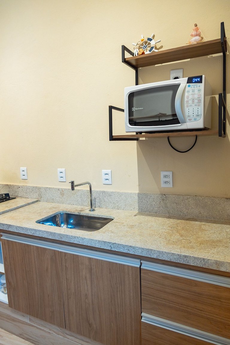 Studio Praia Peruibe (couples and families)