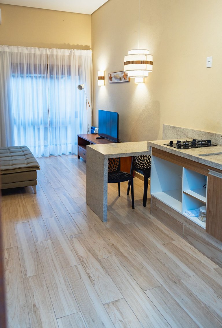 Studio Praia Peruibe (couples and families)