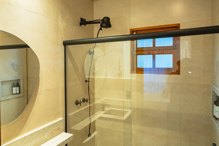 Studio em Peruíbe Confortável, Piscina, Wi-Fi, 60m da Praia