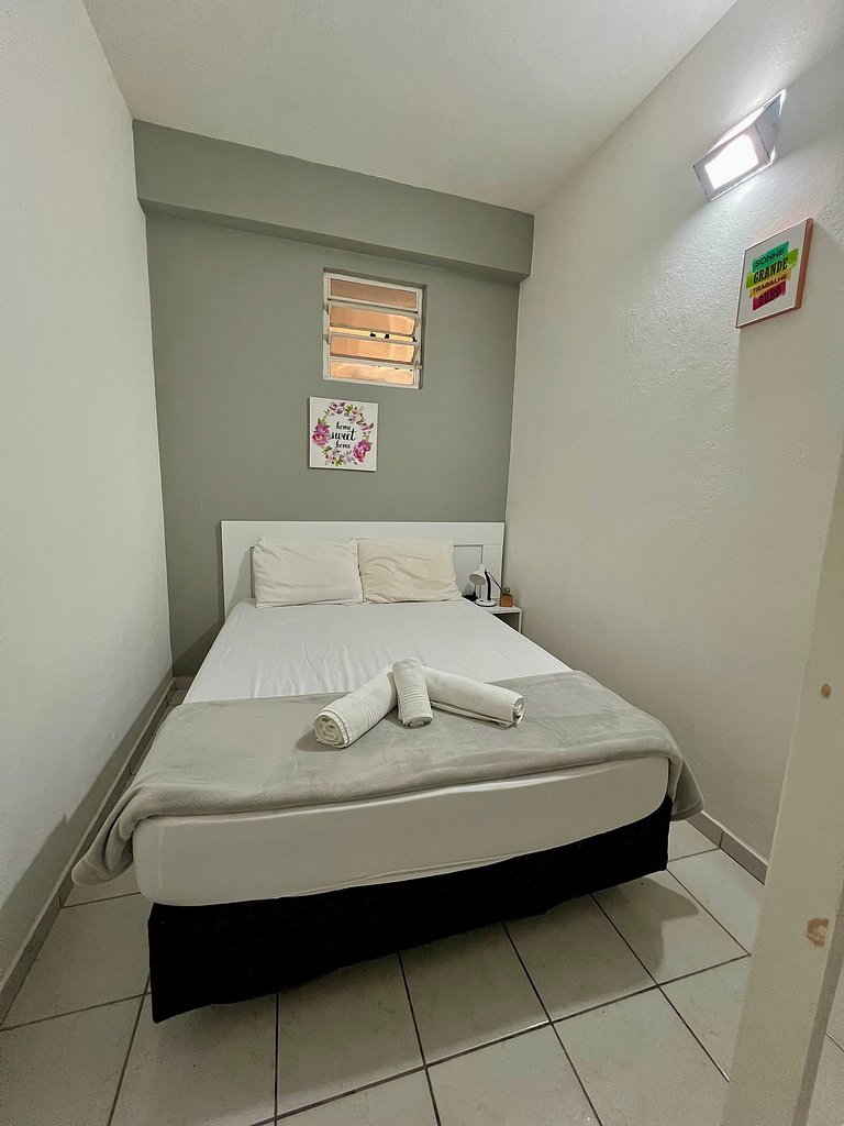 Espacio Económico con 2 Habitaciones y Cocina en Morumbi